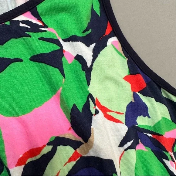 GAP colorful green navy pink soft and stretchy dress, XS. - Picture 6 of 8